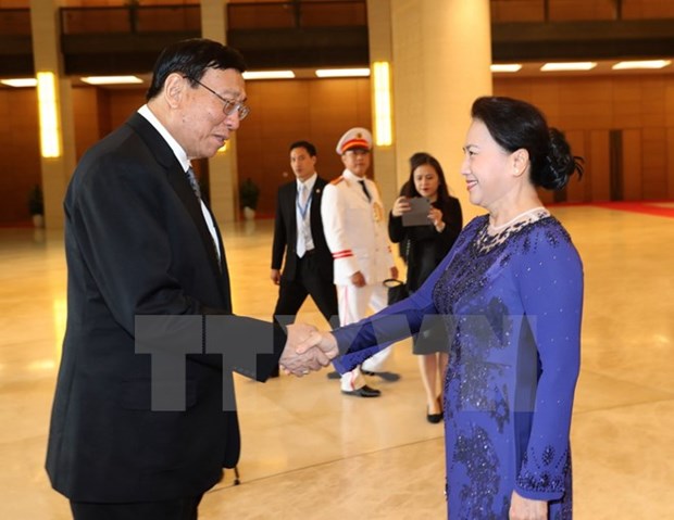 Le president du Conseil legislatif national de Thailande termine sa visite au Vietnam hinh anh 1