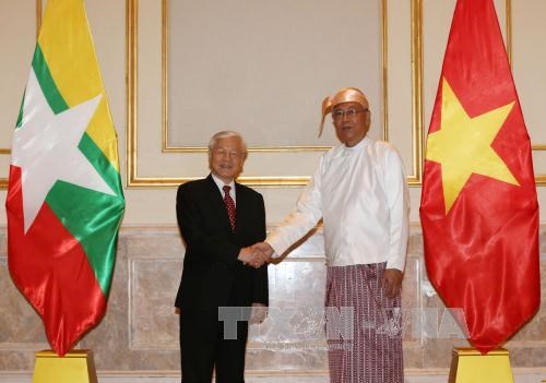 Le partenariat de cooperation integrale marque un jalon important dans les relations Vietnam-Myanmar hinh anh 1