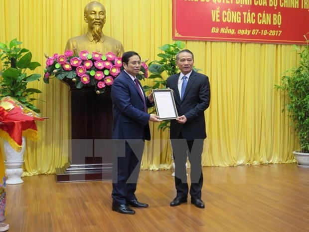 Le ministre des Transports et des Communications nomme Secretaire du Comite du Parti de Da Nang hinh anh 1