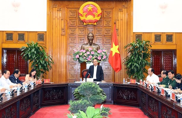 Le PM Nguyen Xuan Phuc travaille avec les responsables d’An Giang hinh anh 1