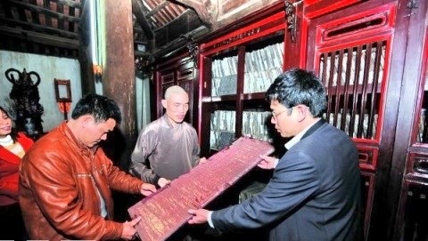 Inauguration de la maison des «moc ban» de la pagode de Vinh Nghiem hinh anh 1