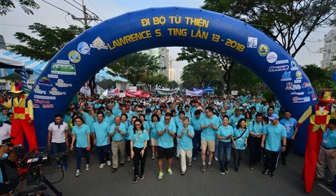 Marche philanthropique Lawrence S.Ting a Ho Chi Minh-Ville hinh anh 1