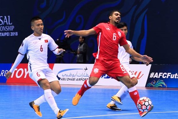 Victoire face au Bahrein lors du Championnat d’Asie de futsal hinh anh 1