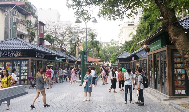 Hanoi: la rue des livres du printemps ouvrira le 18 fevrier hinh anh 1
