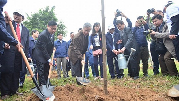 Lancement de la Fete de plantation d’arbres 2018 a Bac Ninh hinh anh 1