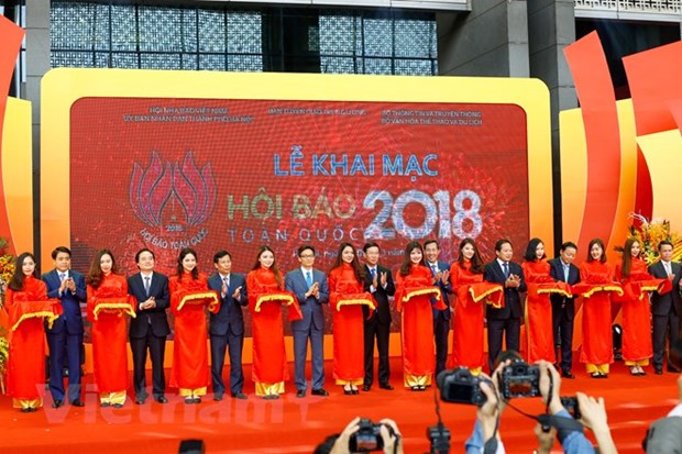 La Fete nationale de la presse 2018 s’ouvre a Hanoi hinh anh 1