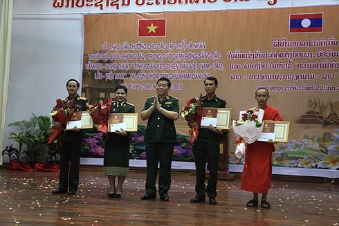 La litterature et les arts honorent la solidarite de combat Vietnam-Laos hinh anh 1