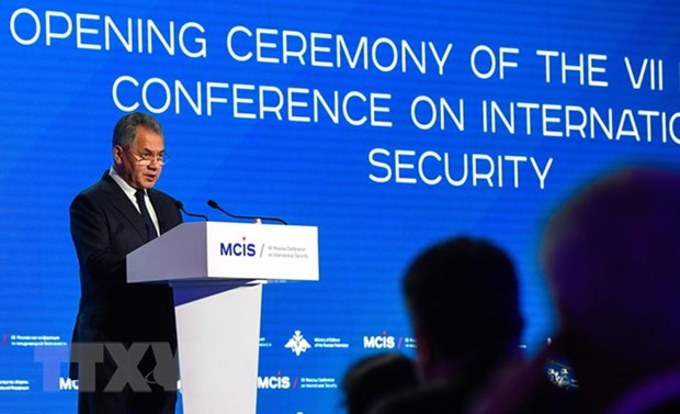 Le ministre de la Defense Ngo Xuan Lich a la 7e conference internationale de la securite de Moscou hinh anh 1