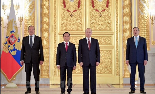 President russe Poutine : relation Russie-Vietnam en bon developpement hinh anh 1