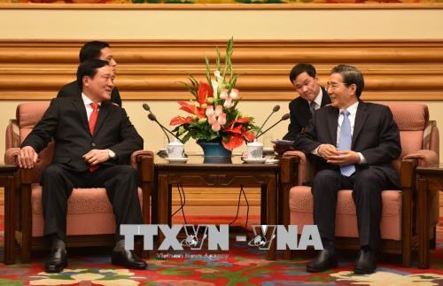 Le president de la Cour populaire supreme en visite en Chine hinh anh 1