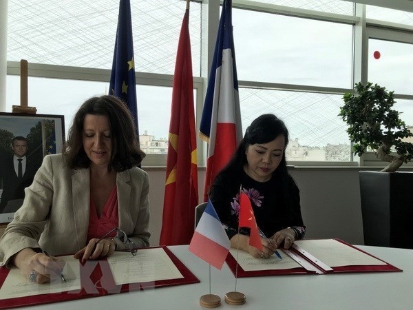 Vietnam et France intensifient leur cooperation dans la sante hinh anh 1