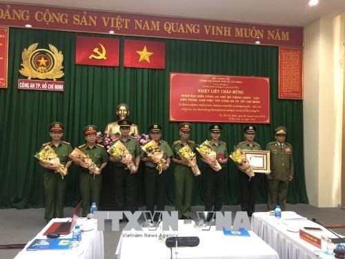 L'Ordre de developpement du Laos a la police de Ho Chi Minh-Ville hinh anh 1