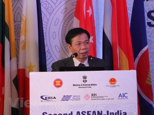 Colloque ASEAN-Inde sur l’economie maritime verte hinh anh 1