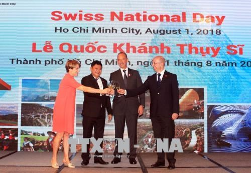 La Fete nationale suisse celebree a Ho Chi Minh-Ville hinh anh 1