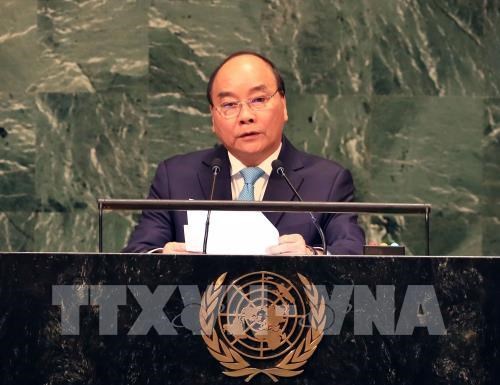 Le PM affirme le soutien du Vietnam au role central de l’ONU hinh anh 1