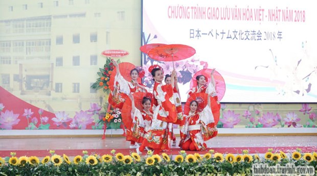Un echange culturel pour resserrer les liens d'amitie vietnamo-japonais a Tra Vinh hinh anh 1