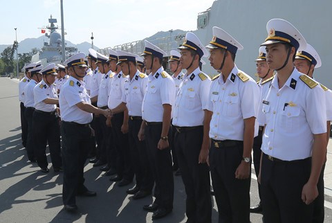 La fregate 015 – Tran Hung Dao de retour de l’etranger hinh anh 1