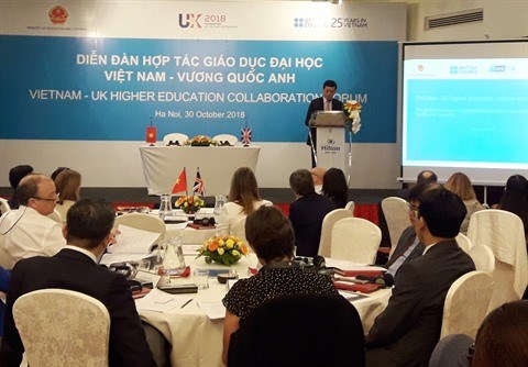 Forum sur l’enseignement superieur Vietnam - Royaume-Uni hinh anh 1