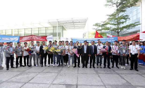 Le Vietnam remporte une medaille d'argent aux WorldSkills 2019 hinh anh 1
