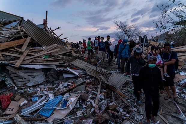 Plus de 3.700 catastrophes recensees en Indonesie en 2019 hinh anh 1