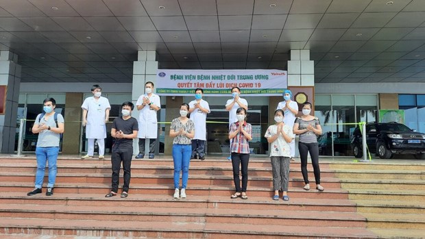 COVID-19 : huit nouveaux patients gueris au Vietnam hinh anh 1