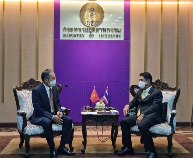 Le Vietnam et la Thailande promeuvent la cooperation industrielle hinh anh 1
