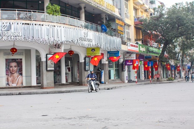 La capitale Hanoi au petit matin du Jour de l’An hinh anh 1
