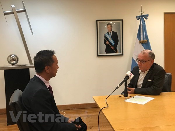 Le ministre argentin des AE qualifie le Vietnam de partenaire economique important hinh anh 1