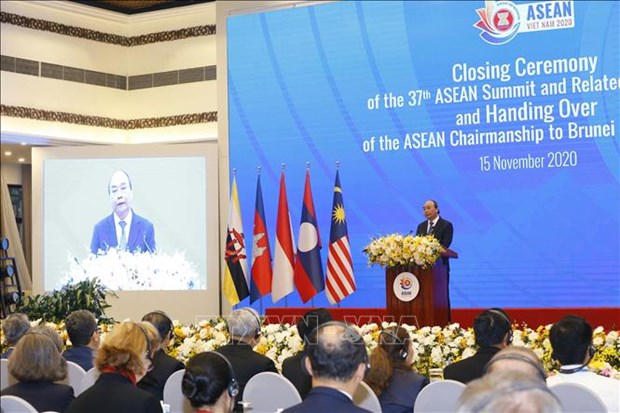 ASEAN 2020: cloture du 37e Sommet de l'ASEAN et des reunions connexes hinh anh 1