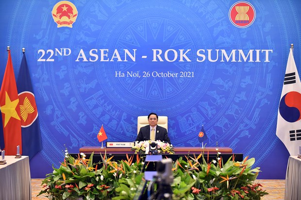 Le Vietnam s'engage a jouer le role de coordinateur des relations ASEAN-R. de Coree hinh anh 1