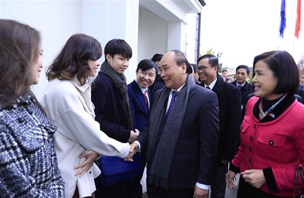 ​Poursuite des activites du president Nguyen Xuan Phuc a Geneve hinh anh 5