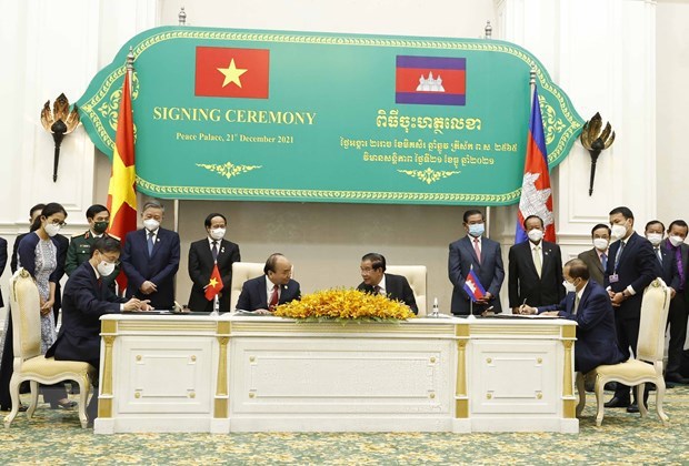 Declaration commune Vietnam-Cambodge hinh anh 3