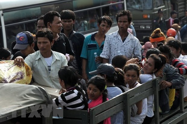 Covid-19 : la Thailande prevoit de prolonger le sejour des travailleurs migrants hinh anh 1