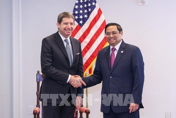 Le PM vietnamien rencontre le directeur general de DFC hinh anh 1