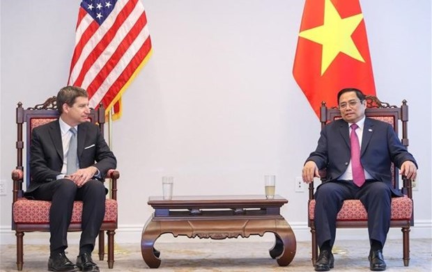 Le PM vietnamien rencontre le directeur general de DFC hinh anh 2