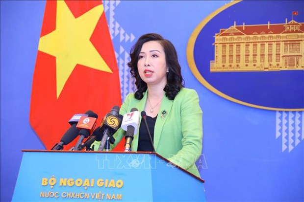 Le Vietnam souhaite que les parties concernees fassent preuve de retenue dans le detroit de Taiwan hinh anh 1