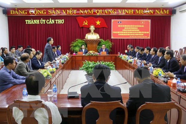 Can Tho et Vientiane renforcent leur cooperation dans le secteur agricole hinh anh 1