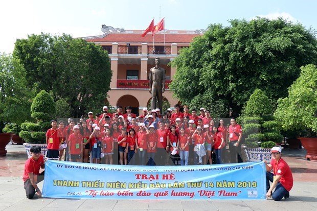 Ouverture de la colonie de vacances d’ete 2019 de Ho Chi Minh-Ville pour les jeunes Viet kieu hinh anh 1
