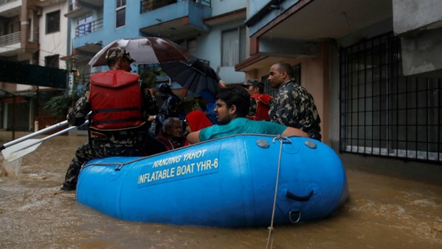 En Asie du Sud, des fortes inondations font de nombreuses victimes hinh anh 1