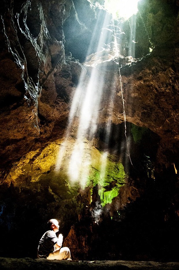 Les grottes de Thien Ha et de Mua a Ninh Binh distinguees dans une emission sud-coreenne hinh anh 2