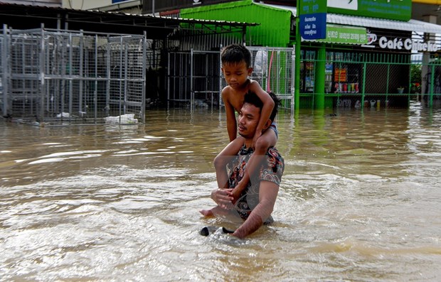 Inondations a grande echelle : le Cambodge intensifie ses activites de secours hinh anh 1