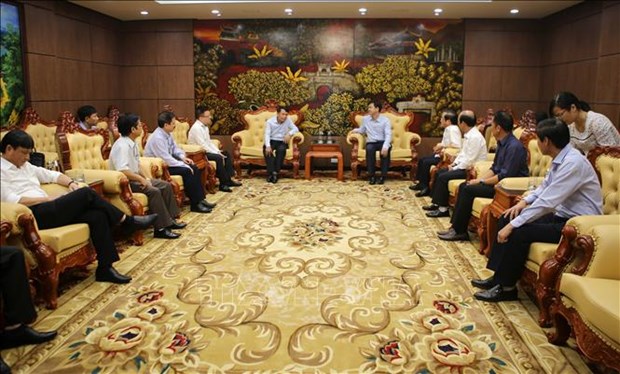 Une delegation de la VNA effectue une visite de travail dans la province de Quang Tri hinh anh 1