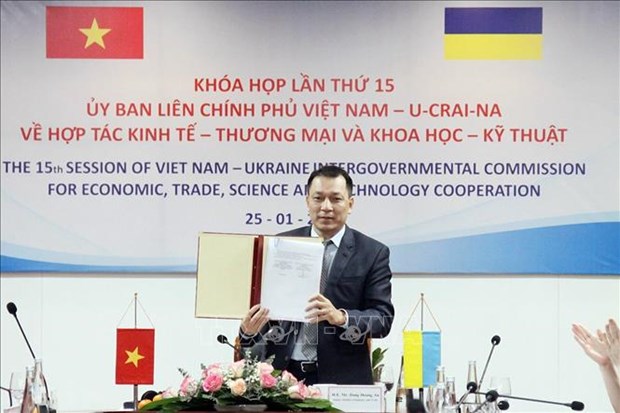 Le Vietnam et l'Ukraine renforcent leur cooperation commerciale hinh anh 1
