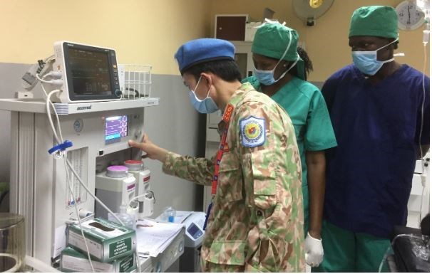 Medecine militaire : efforts inlassables des «Casques bleus» vietnamiens au Soudan du Sud hinh anh 1