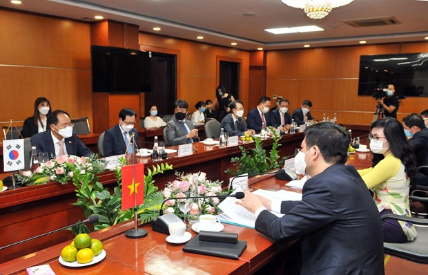 Le Vietnam et la R. de Coree promeuvent la cooperation dans le commerce hinh anh 1