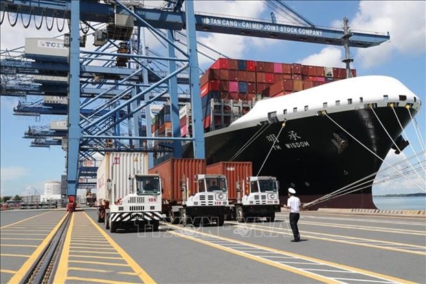 Le transport de marchandises en conteneurs via les ports maritimes en hausse de 15% en un an hinh anh 1