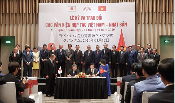 Vietnam et Japon signent un protocole d'accord sur une croissance sobre en carbone hinh anh 1