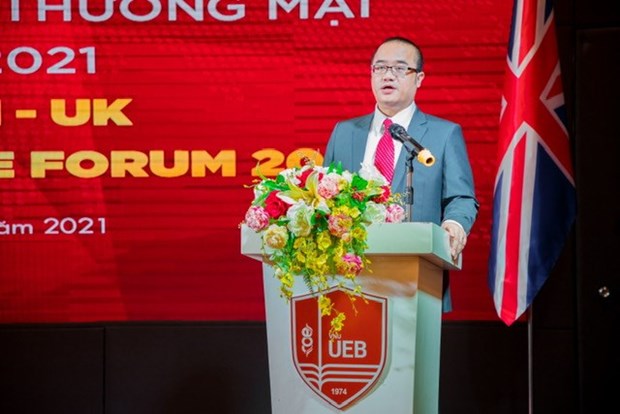 Forum economique et commercial Vietnam-Royaume-Uni a Hanoi hinh anh 1