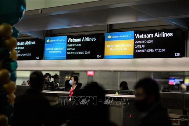 Vietnam Airlines effectue le premier vol direct regulier en provenance des Etats-Unis hinh anh 2