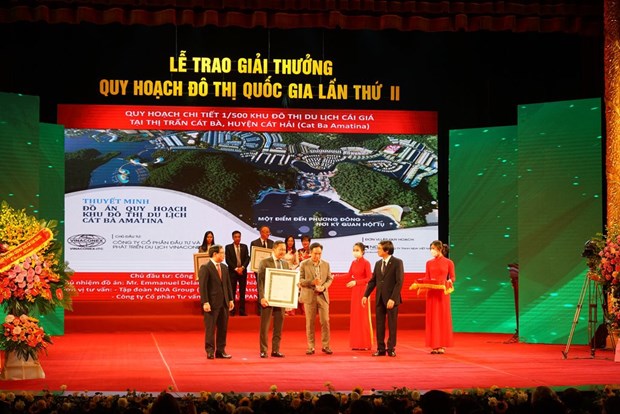 Le projet Cat Ba Amatina remporte un prix special des Prix nationaux de l'urbanisme hinh anh 1